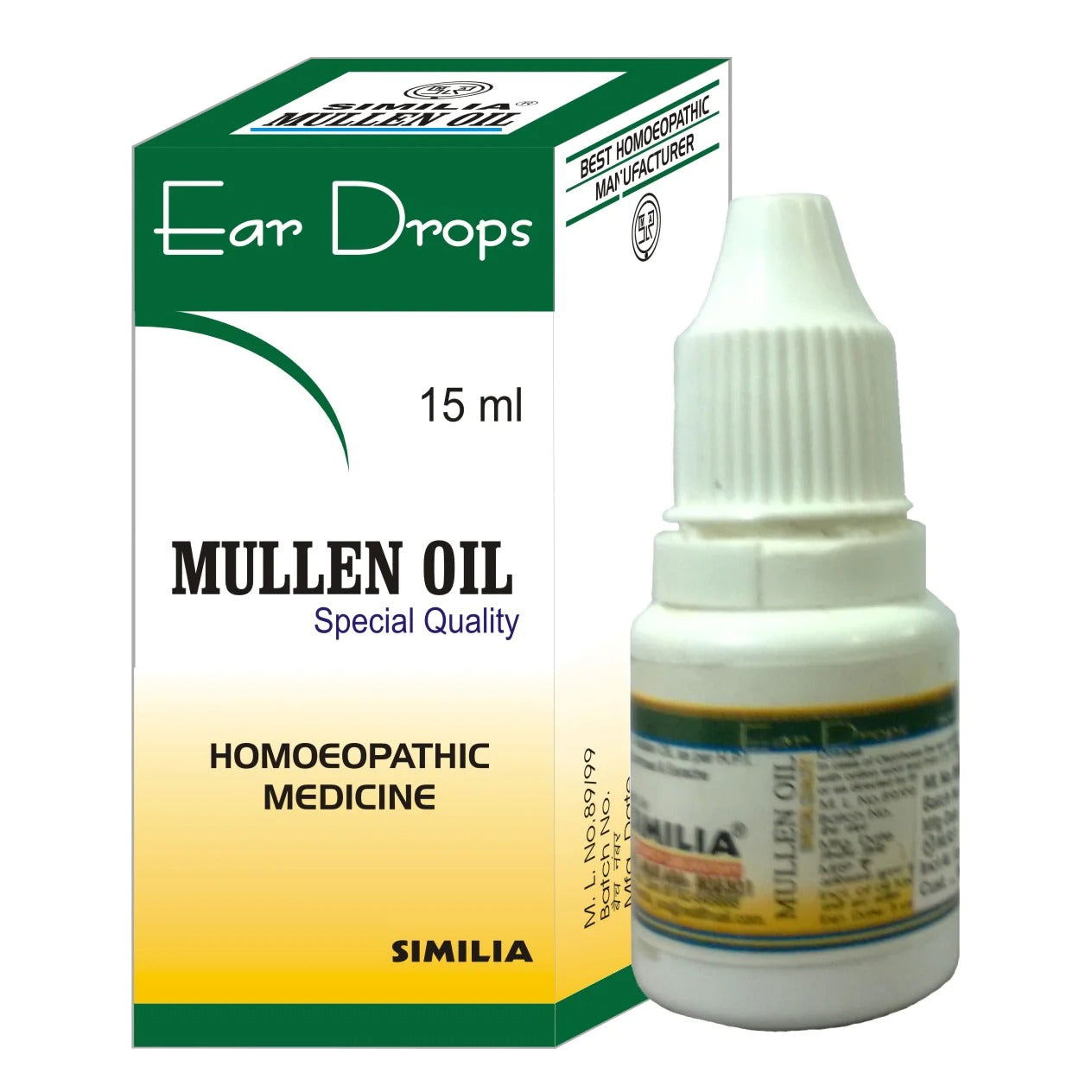 Similia Mullen Oil ( 450ml) - Golden-Patel Son