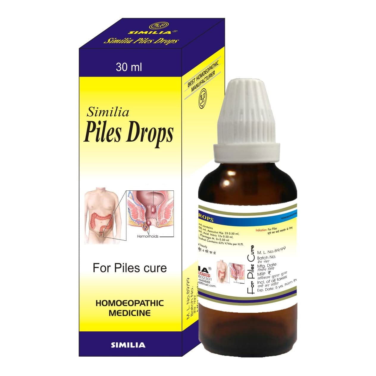 Similia Piles Drops 30 ml - Golden-Patel Son