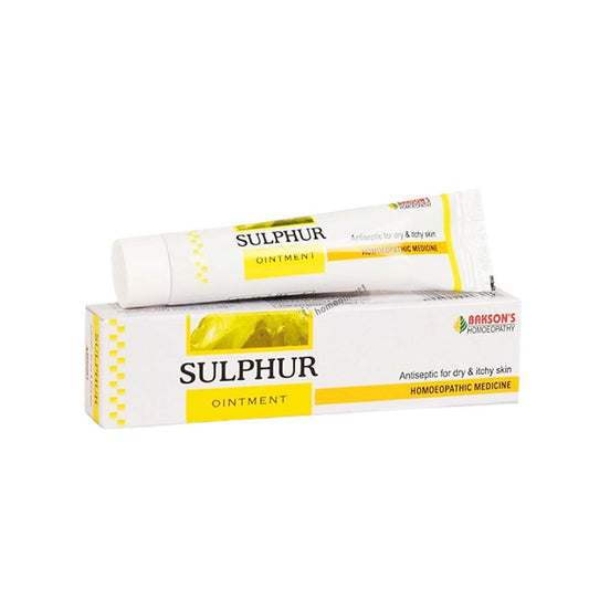 Sulphur Ointment for itching & skin infections | Wheezal, Bakson - Golden-Patel Son