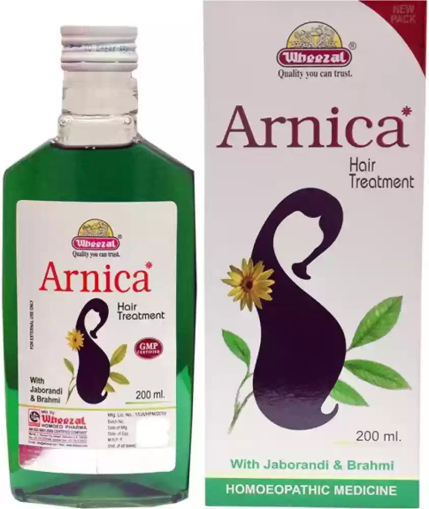 Wheezal Arnica Hair Treatment Oil (500ml) - Golden-Patel Son