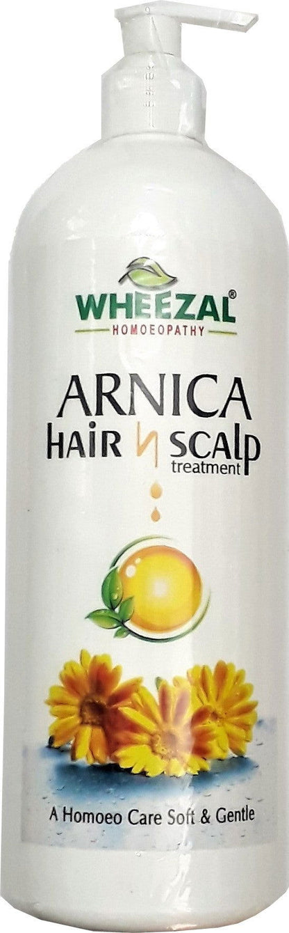Wheezal Arnica Hair and Scalp Shampoo (500ml) - Golden-Patel Son