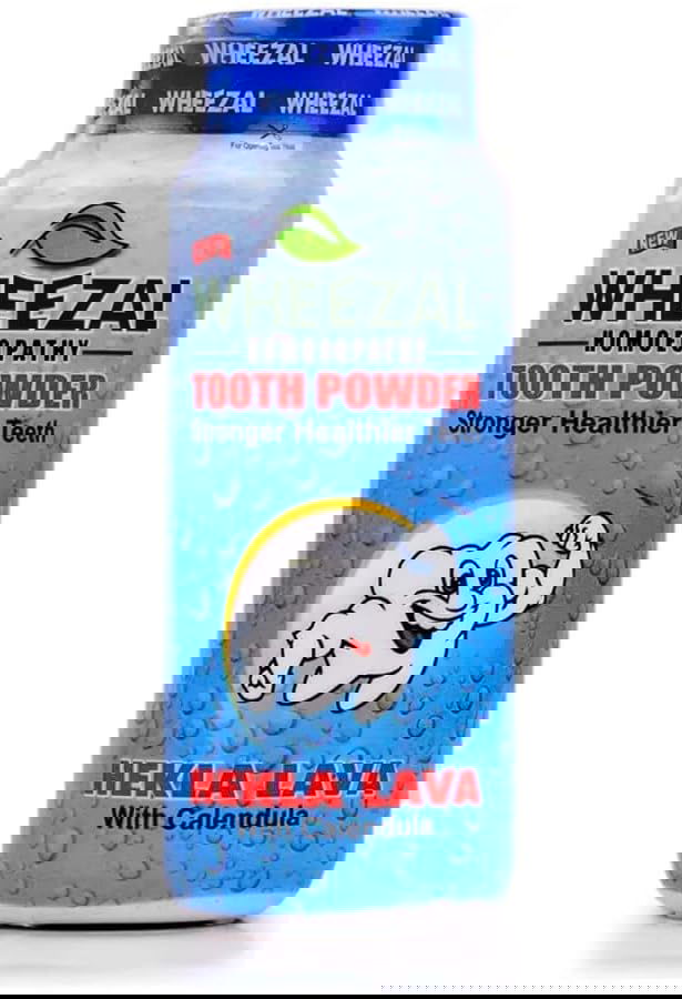 Wheezal Hekla Lava Tooth Powder (100g) - Golden-Patel Son