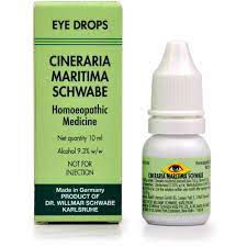 Willmar Schwabe Germany Cineraria Maritima Eye Drops (Alcohol) (10ml) - Golden-Patel Son