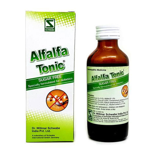 Willmar Schwabe India Alfalfa Tonic (Sugar Free) (100ml) - Golden-Patel Son