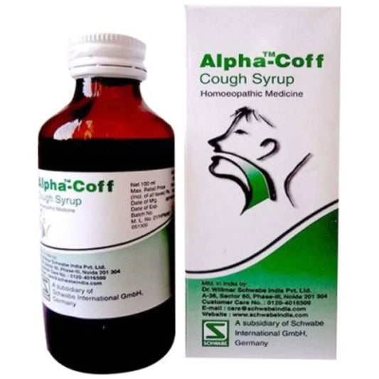 Willmar Schwabe India Alpha Coff (Cough Syrup) (100ml) - Golden-Patel Son