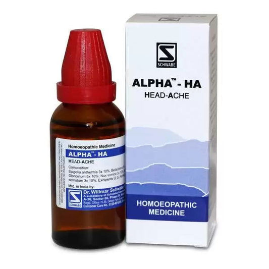 Willmar Schwabe India Alpha HA (Headache) (30ml) - Golden-Patel Son