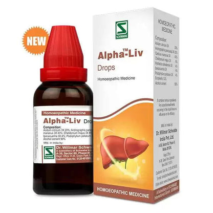 Willmar Schwabe India Alpha Liv Drops (30ml) - Golden-Patel Son