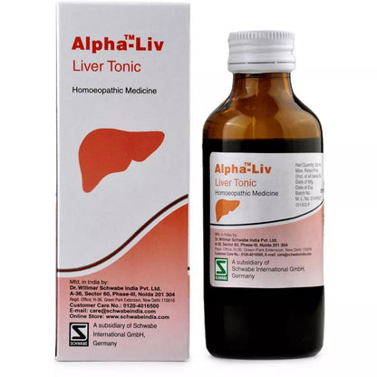 Willmar Schwabe India Alpha Liv (Liver Tonic) (100ml) - Golden-Patel Son
