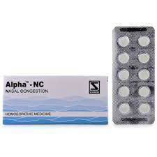 Willmar Schwabe India Alpha NC (Nasal Congestion) (40tab) - Golden-Patel Son