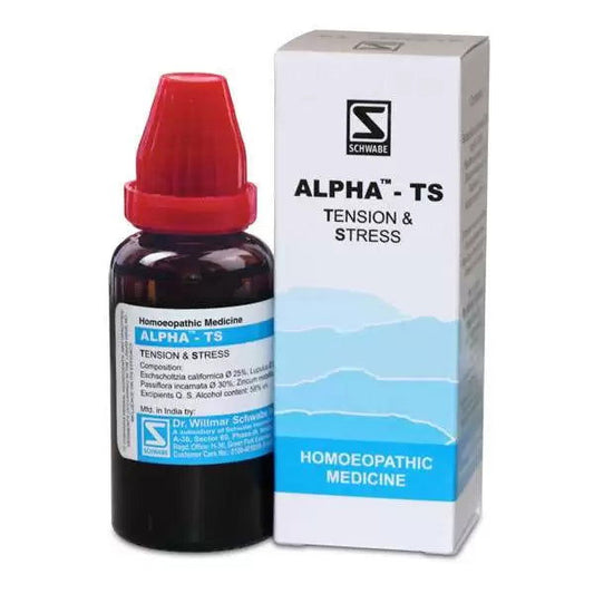 Willmar Schwabe India Alpha TS (Tension And Stress) (30ml) - Golden-Patel Son