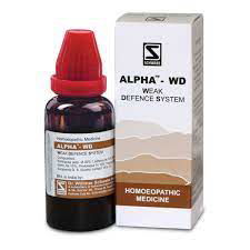 Willmar Schwabe India Alpha WD (Weak Defence System) (30ml) - Golden-Patel Son