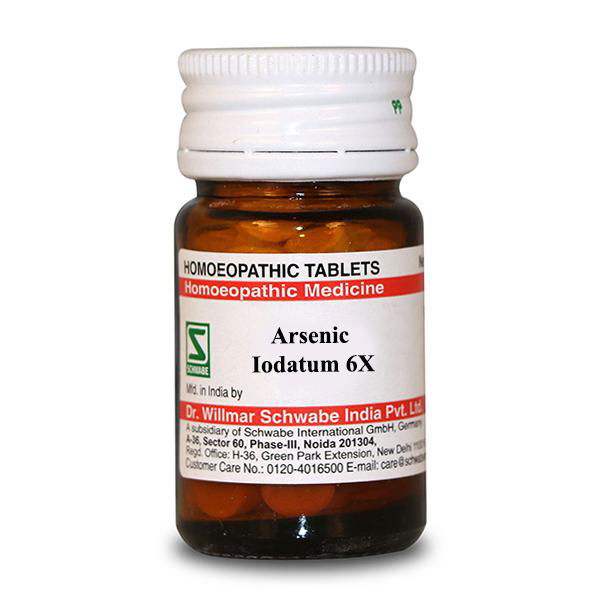 Willmar Schwabe India Arsenicum Sulph Flavum 6X (20g) - Golden-Patel Son
