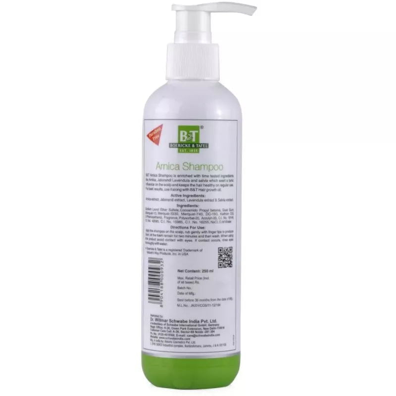 Willmar Schwabe India B&T Arnica Shampoo (250ml) - Golden-Patel Son