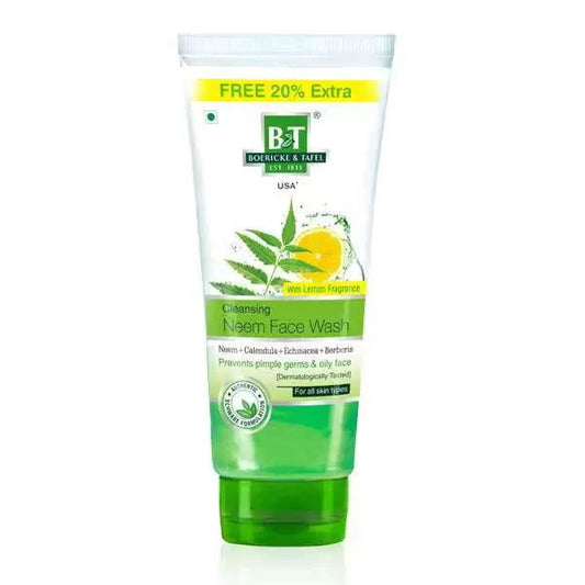 Willmar Schwabe India B&T Cleansing Neem Face Wash (60ml) - Golden-Patel Son
