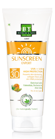Willmar Schwabe India B&T Sunscreen Expert (100g) - Golden-Patel Son
