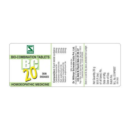 Willmar Schwabe India Bio Combination 20 (20g) - Golden-Patel Son