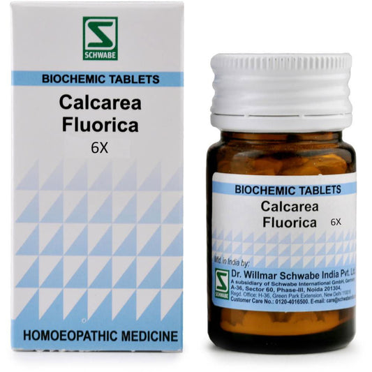 Willmar Schwabe India Calcarea Fluoricum 6X (20g) - Golden-Patel Son