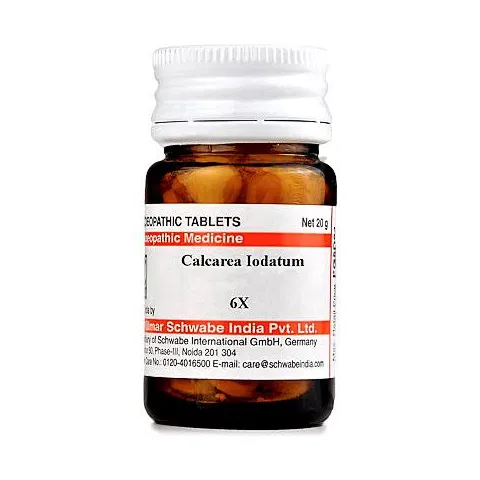 Willmar Schwabe India Calcarea Iodatum 6X (20g) - Golden-Patel Son