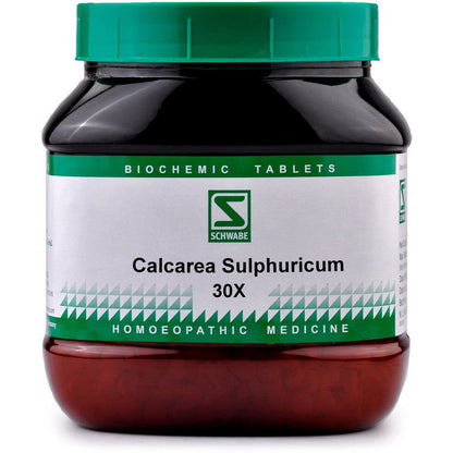 Willmar Schwabe India Calcarea Sulphuricum 30X (550g) - Golden-Patel Son