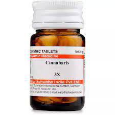 Willmar Schwabe India Cinnabaris 3X (20g) - Golden-Patel Son