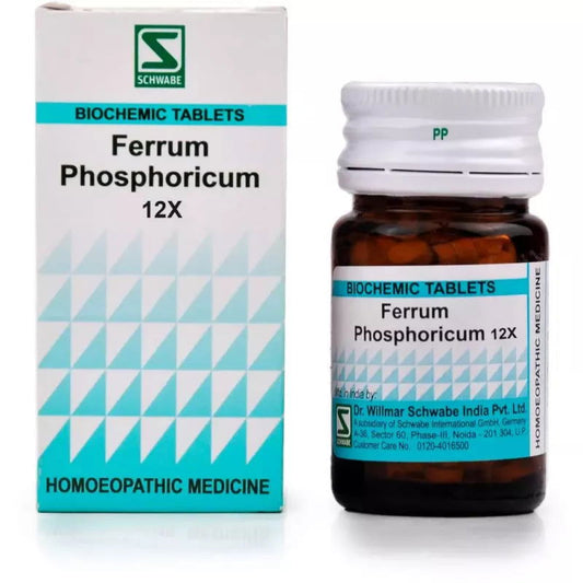 Willmar Schwabe India Ferrum Phosphoricum 12X (20g) - Golden-Patel Son
