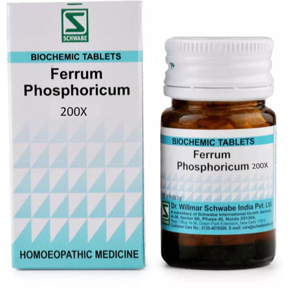 Willmar Schwabe India Ferrum Phosphoricum 200X (20g) - Golden-Patel Son