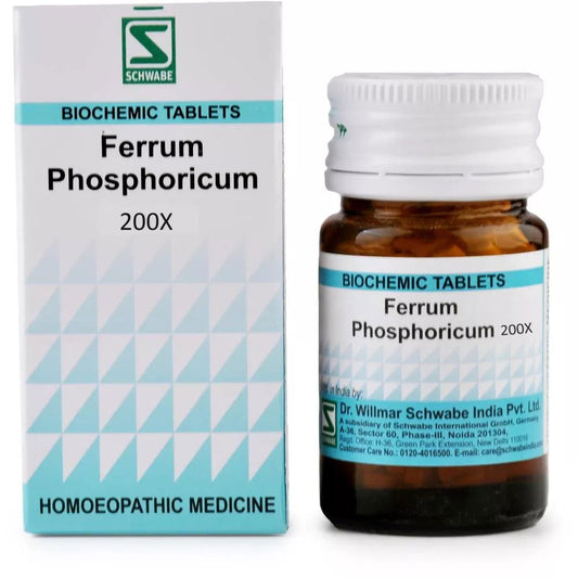 Willmar Schwabe India Ferrum Phosphoricum 200X (20g) - Golden-Patel Son