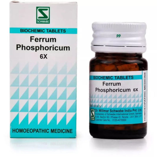Willmar Schwabe India Ferrum Phosphoricum 6X (20g) - Golden-Patel Son