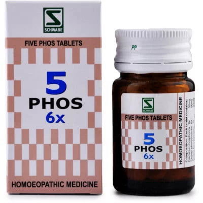 Willmar Schwabe India Five Phos 6X (20g) - Golden-Patel Son