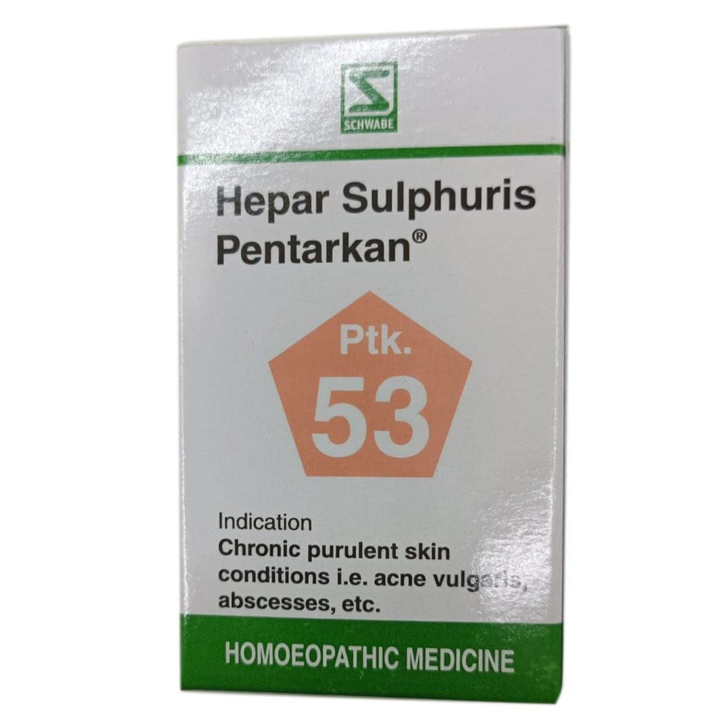 Willmar Schwabe India Hepar Sulphuris Pentarkan (20g) - Golden-Patel Son