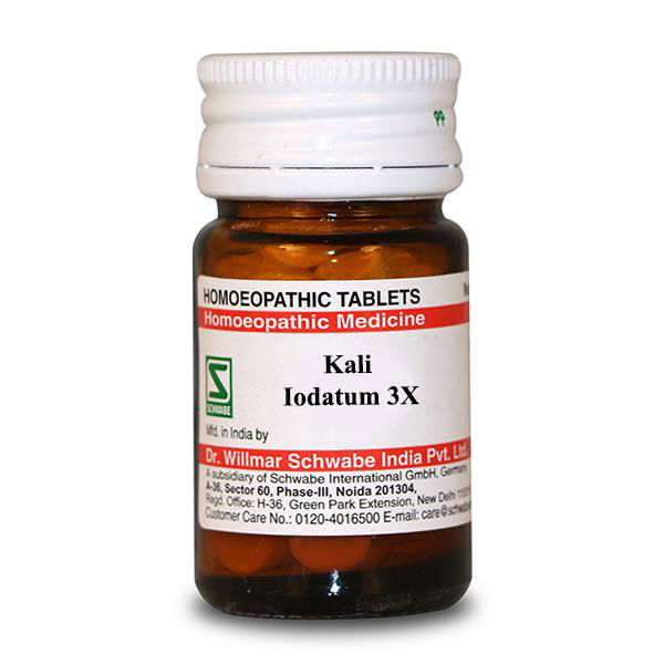 Willmar Schwabe India Kali Iodatum 3X (20g) - Golden-Patel Son