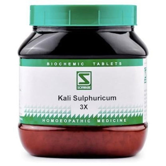 Willmar Schwabe India Kali Sulphuricum 3X (550g) - Golden-Patel Son
