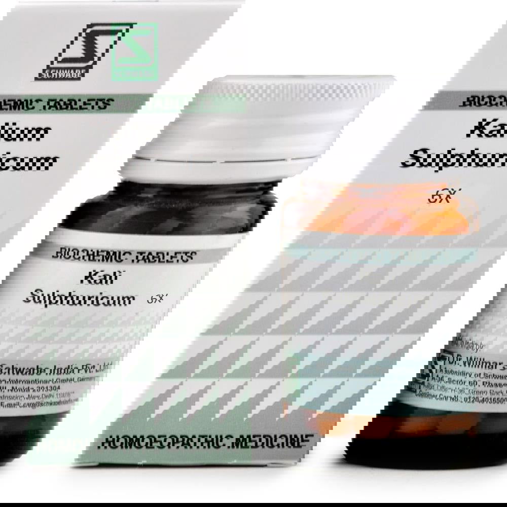 Willmar Schwabe India Kali Sulphuricum 6X (20g) - Golden-Patel Son