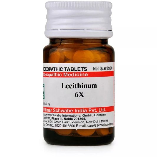 Willmar Schwabe India Lecithinum 6X (20g) - Golden-Patel Son