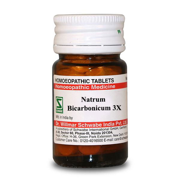 Willmar Schwabe India Natrum Bicarbonicum 3X (20g) - Golden-Patel Son