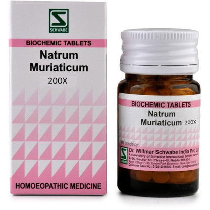 Willmar Schwabe India Natrum Muriaticum 200X (20g) - Golden-Patel Son