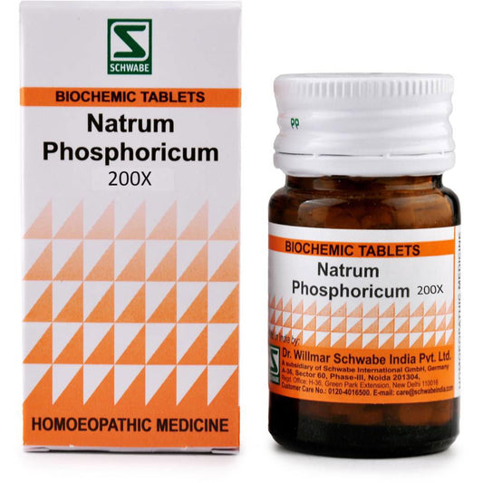 Willmar Schwabe India Natrum Phosphoricum 200X (20g) - Golden-Patel Son