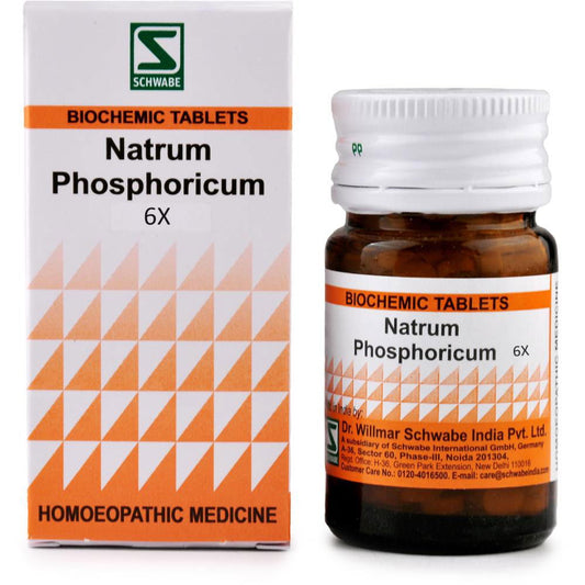 Willmar Schwabe India Natrum Phosphoricum 6X (20g) - Golden-Patel Son