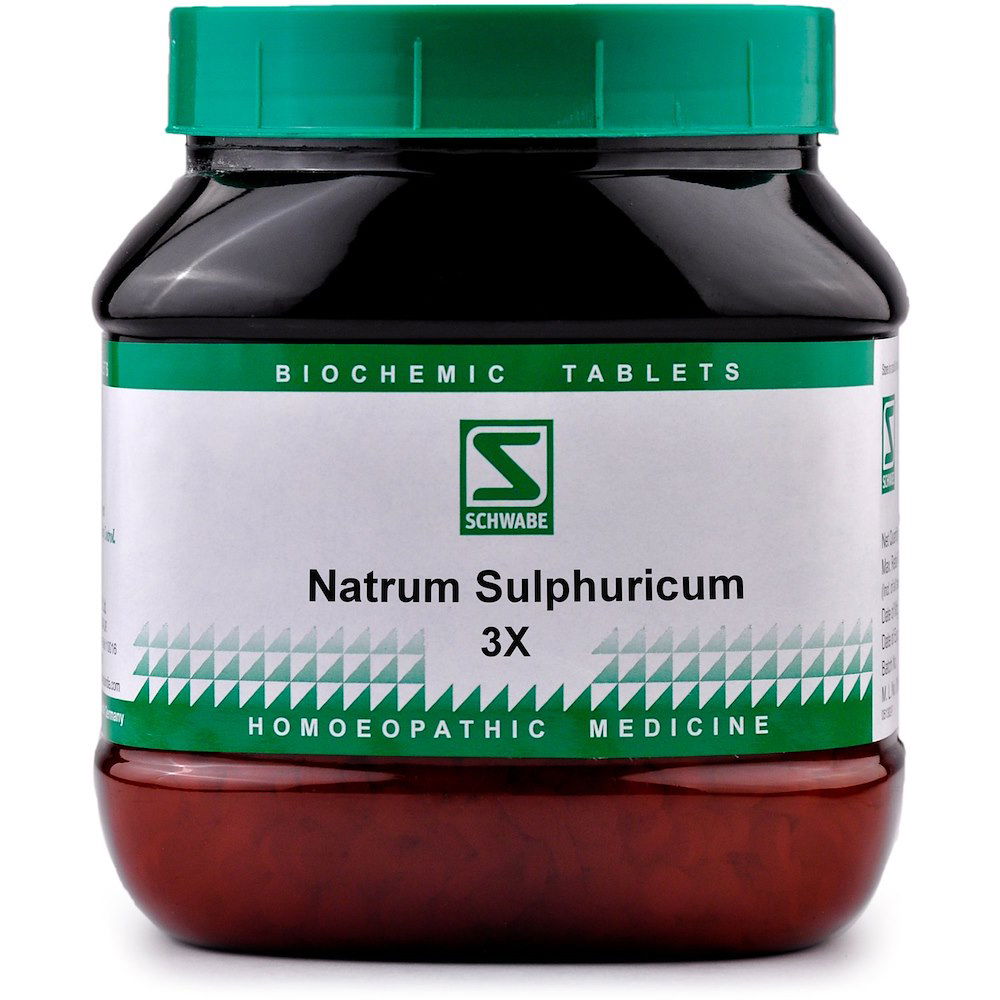 Willmar Schwabe India Natrum Sulphuricum 3X (550g) - Golden-Patel Son