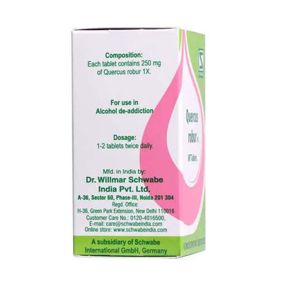 Willmar Schwabe India Quercus Robur 1X Tablets (20g) - Golden-Patel Son