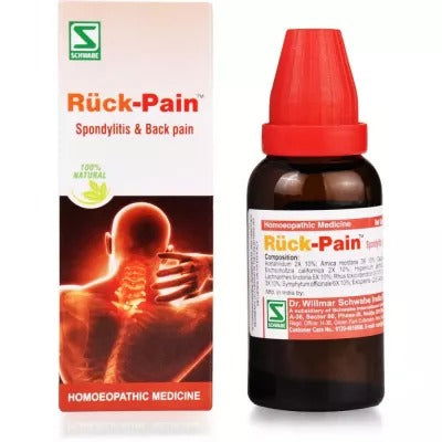 Willmar Schwabe India Ruck-Pain Drops (30ml) - Golden-Patel Son
