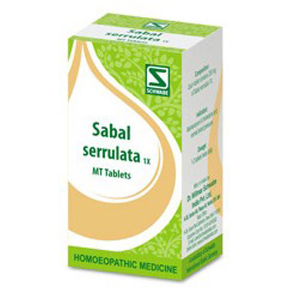 Willmar Schwabe India Sabal Serrulata 1X Tablets (20g) - Golden-Patel Son