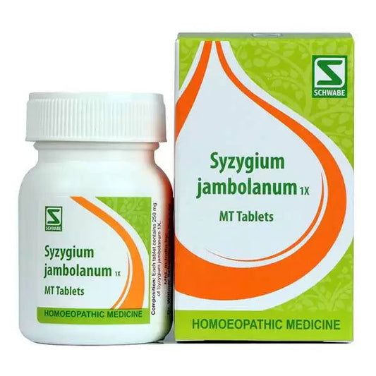 Willmar Schwabe India Syzgium Jambolanum 1X Tablets (20g) - Golden-Patel Son