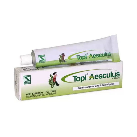 Willmar Schwabe India Topi Aesculus Cream (25g) - Golden-Patel Son