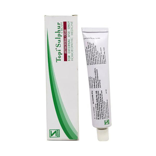Willmar Schwabe India Topi Sulphur Cream (25g) - Golden-Patel Son