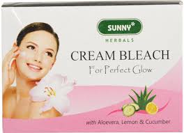 Bakson Sunny Bleach Cream with Aloe Vera, Lemon, Cucumber (30g) Golden-Patel & Son