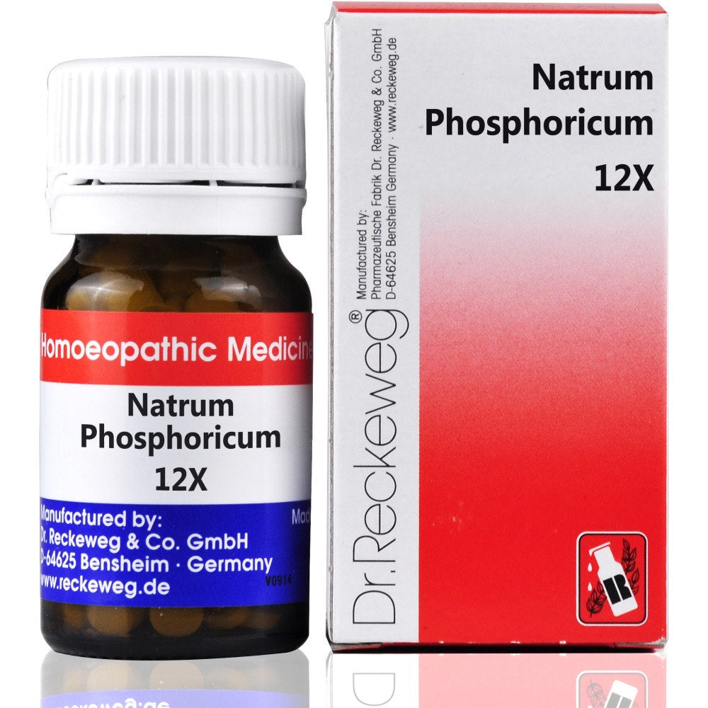 Dr. Reckeweg Natrum Phosphoricum 12X (20g) Golden-Patel & Son