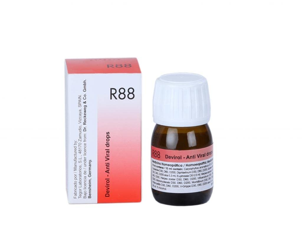 Dr. Reckeweg R88 Anti Viral Drop (30ml) Golden-Patel & Son