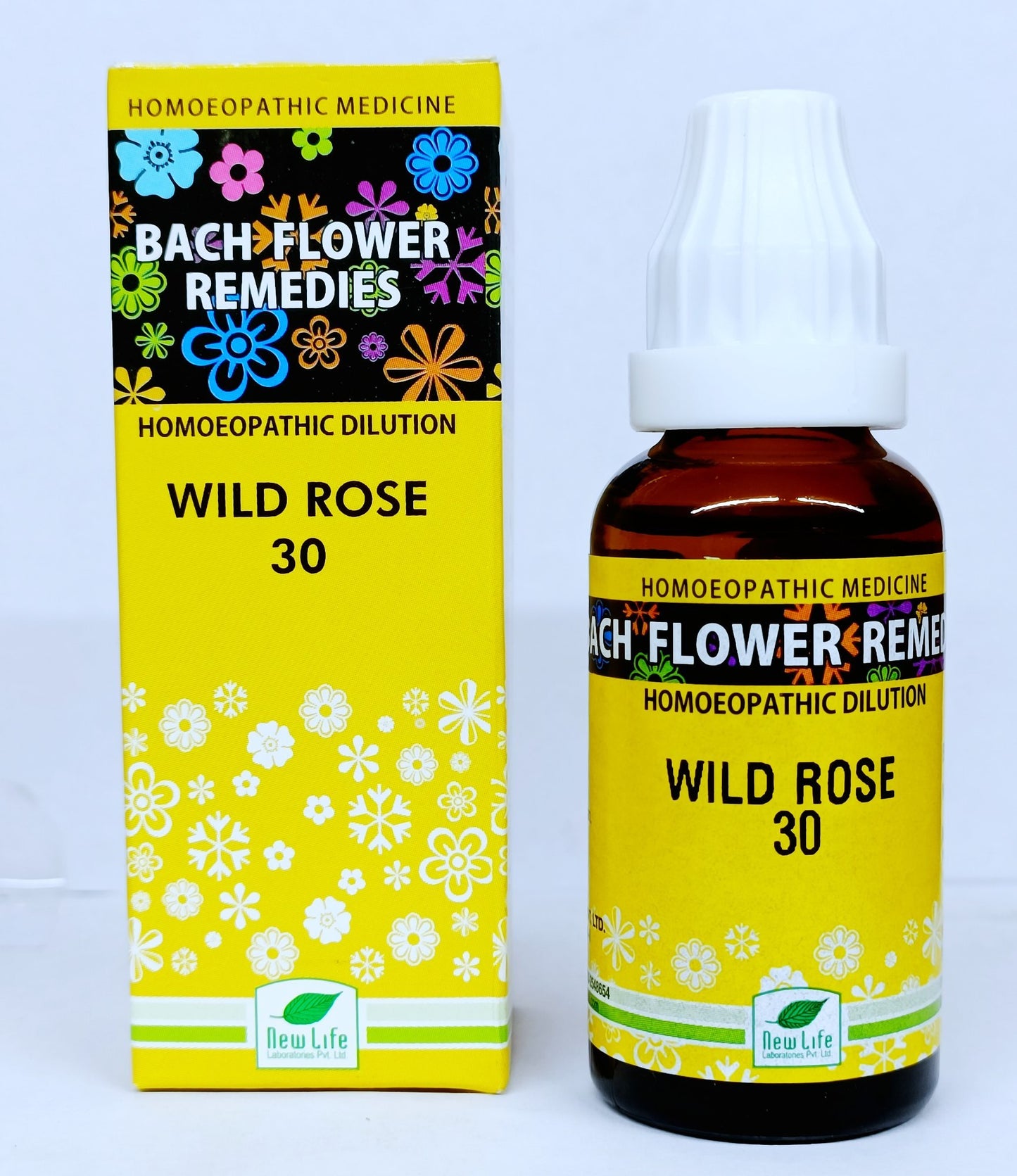 New Life Bach Flower Wild Rose (30ml)