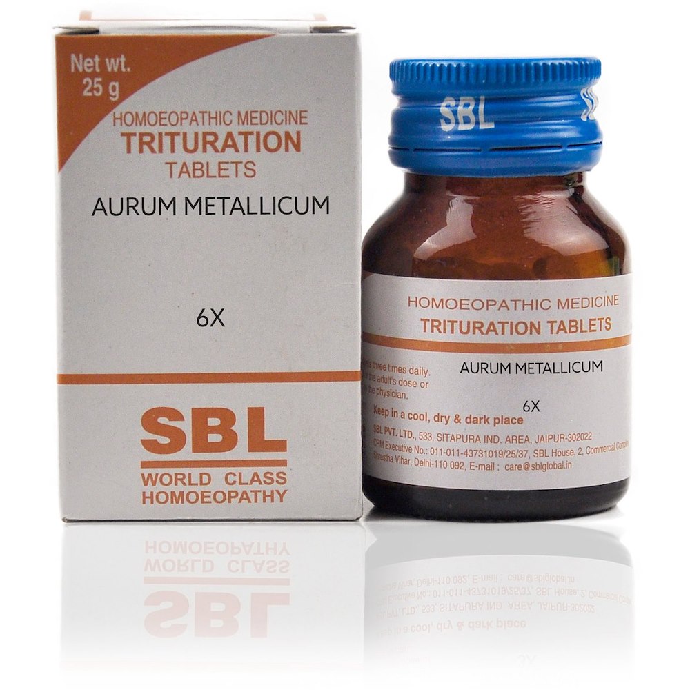 SBL Aurum Metallicum 6X (25g)